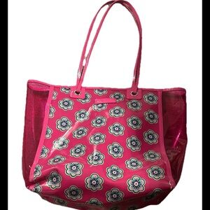 Floral Pink Tote Bag
